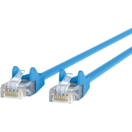 Belkin Cable, Cat 6, UTP, RJ45M/M, 14'L, Blue BLKA3L980B14BUS